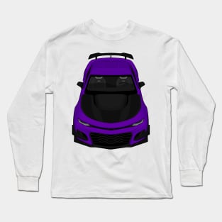 camaro zl1 1le purple Long Sleeve T-Shirt